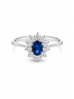 Anillo Idee Preziose dal 1987 Mujer in Oro blanco Zircone IP.AK18B/111